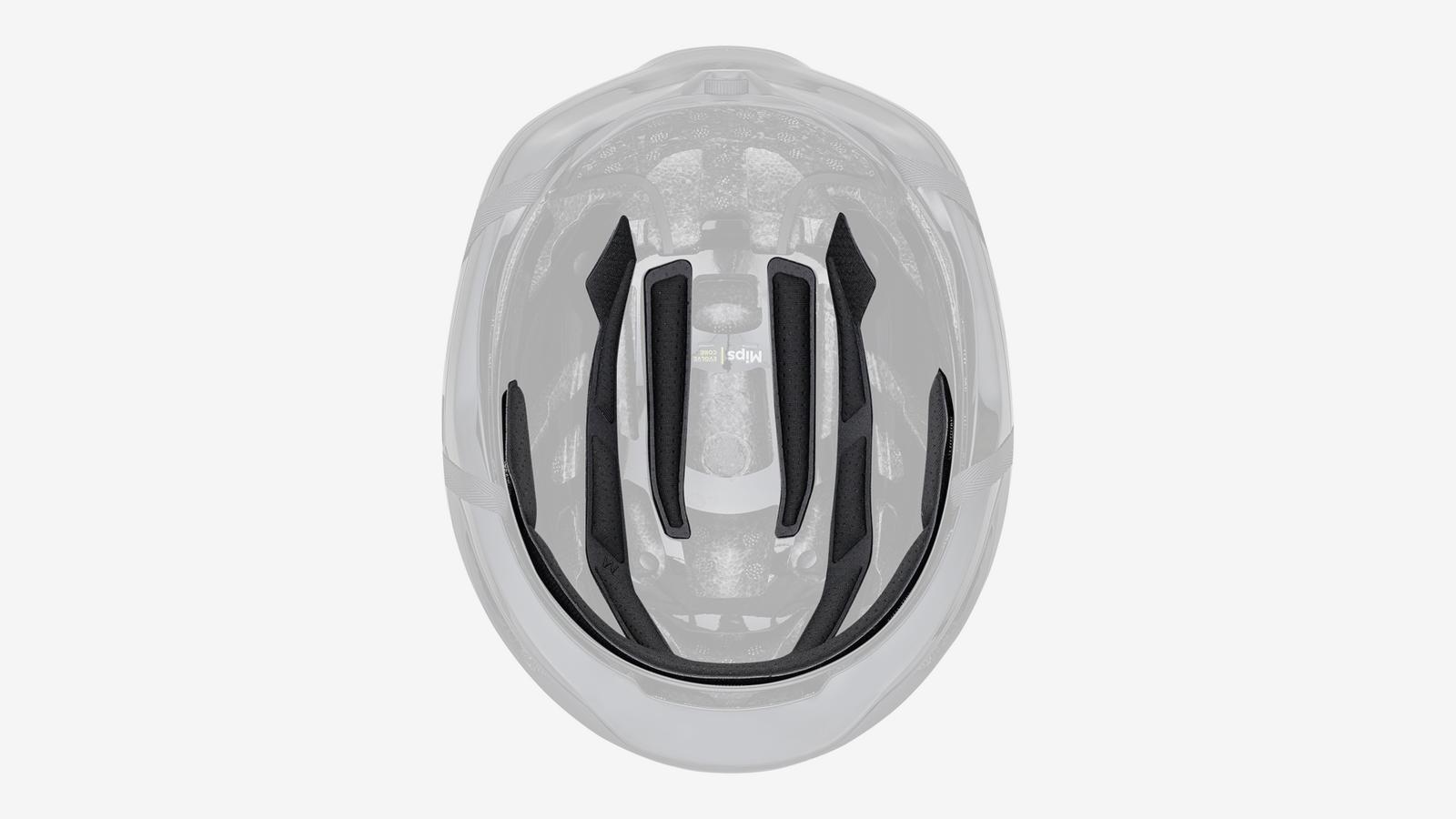 bike helmet replacement pads Propero 4 Replacement Padset Black / S