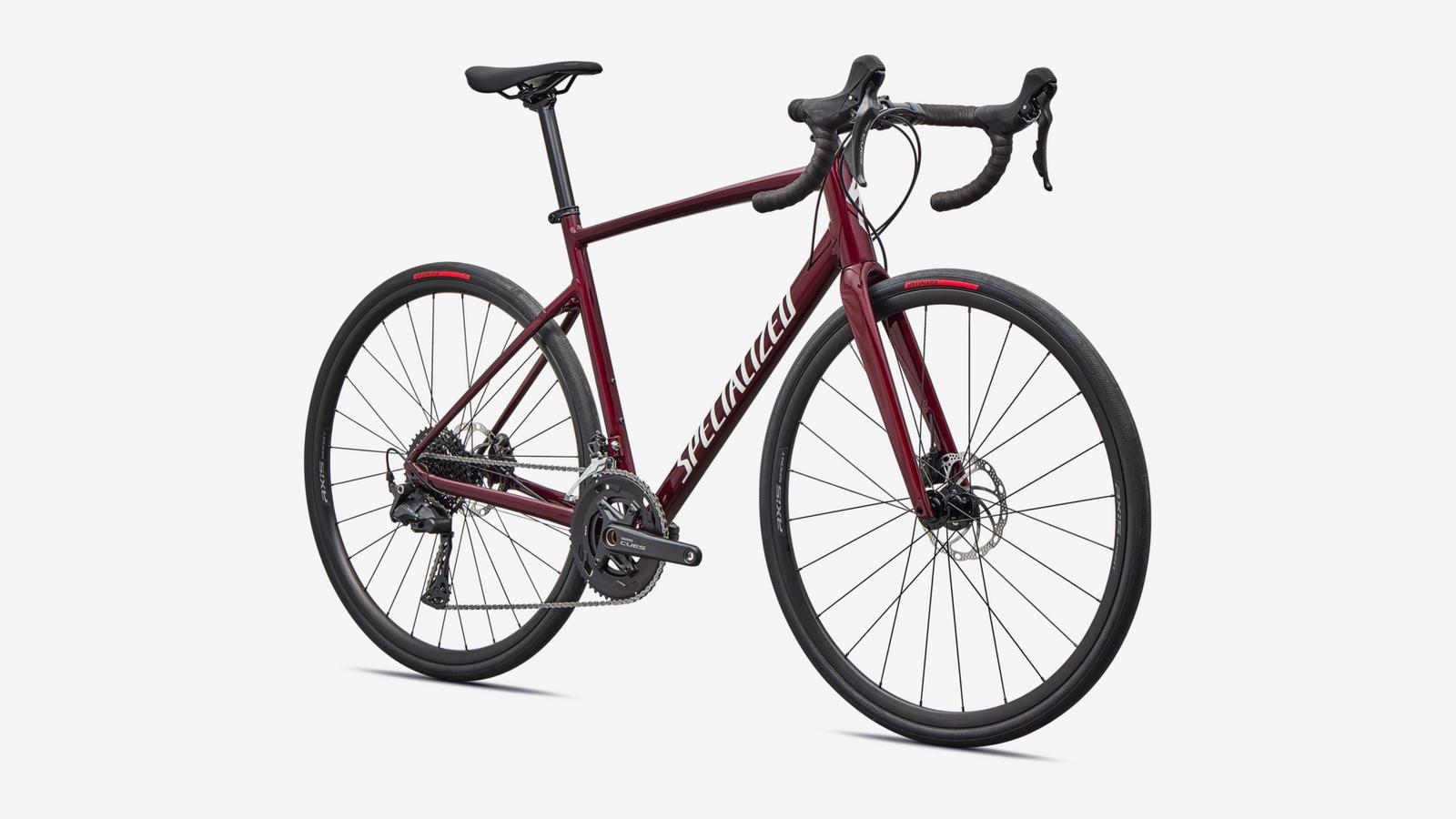 specialized allez gravel bike Specialized Allez 54 / Maroon / White