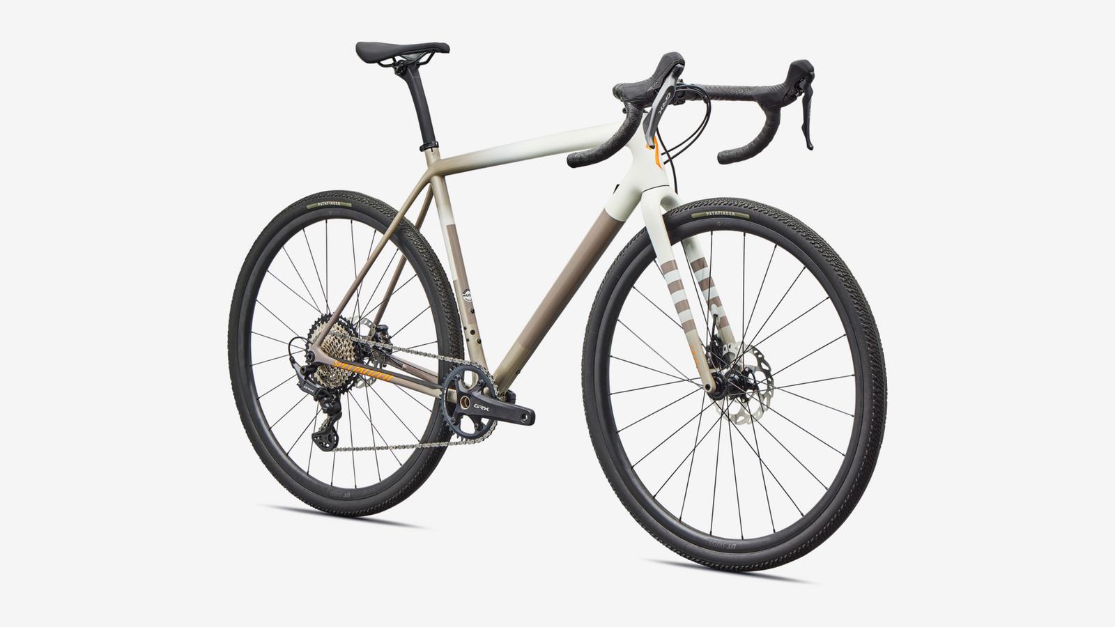 gravel bike 50 Crux Comp 54 / Dune White/Sandstone Metallic/Desert Metallic/Orange Zest