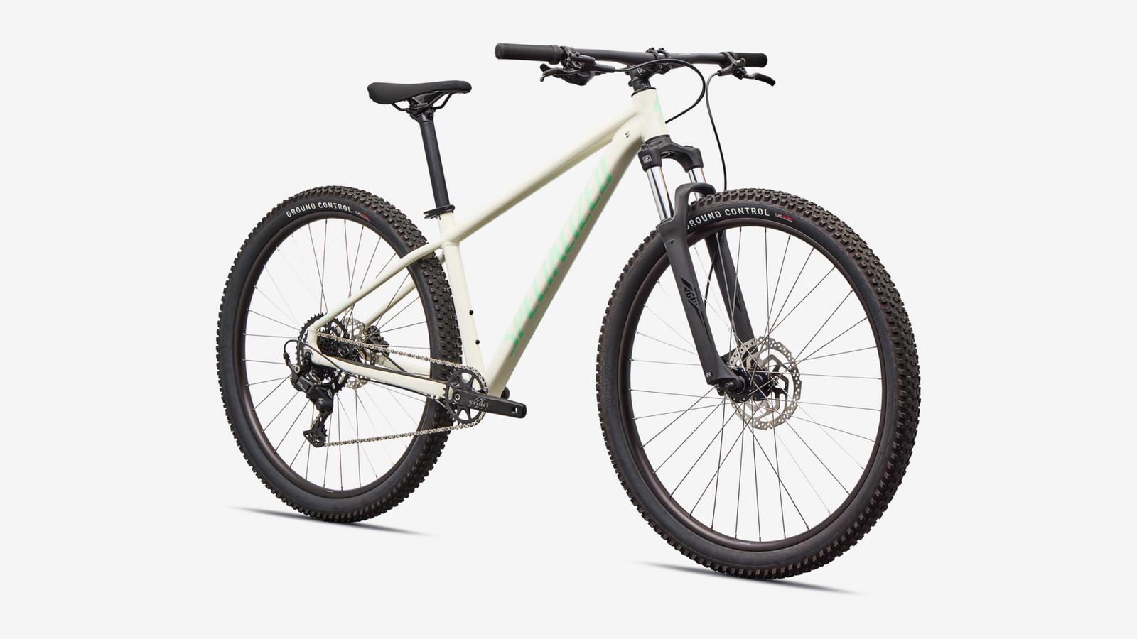 mountainbikes sale Rockhopper Sport Gloss Pine Green / Desert Rose / XXL