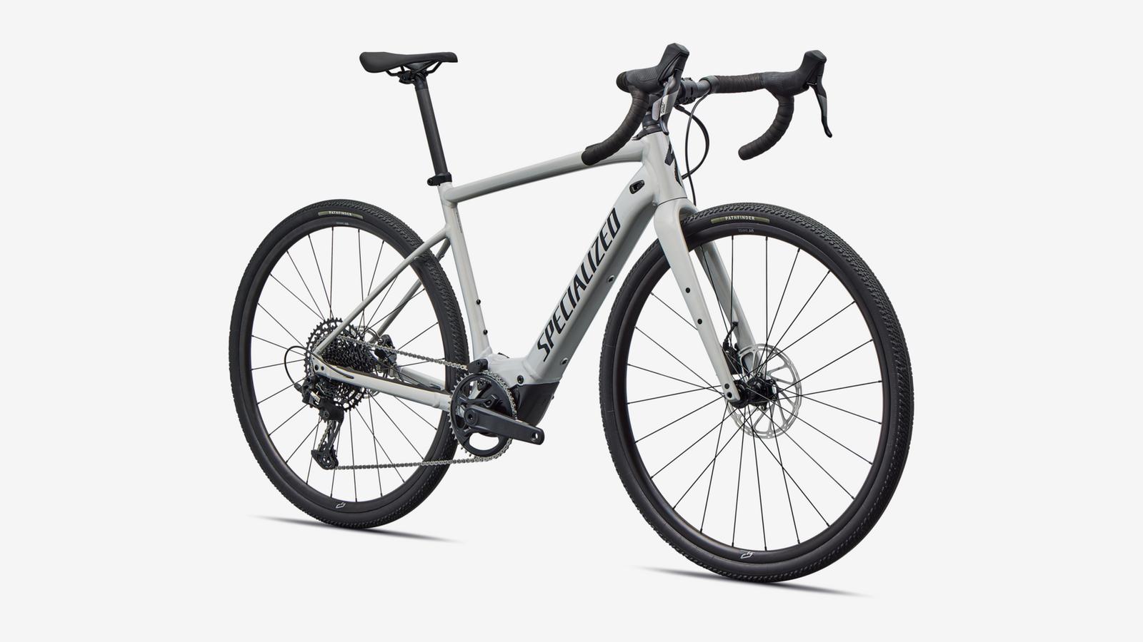 creo gravel bike Turbo Creo 2 Comp E5 56 / Gloss Dolomite Metallic / Dark Navy Metallic