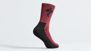 64722-3425-Specialized-Primaloft Lightweight Tall Logo Sock-Sock-Peachtree-Bikes-Atlanta