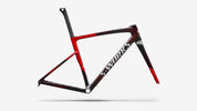 Specialized S-Works Crux 5 Frameset - Cayenne Metallic / Red Tint / White Silver Metallic - Studio Hero