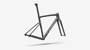 Specialized S-Works Crux 5 Frameset - Satin Carbon / Amethyst Frost - Rear 3/4 View