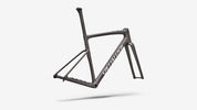 Specialized Crux 5 Frameset - Warm Smoke Metallic / Silver Dust - Rear 3/4 View