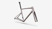 Specialized S-Works Tarmac SL9 Frameset - Gloss Dolomite Metallic / Chrome - Front 3/4 View