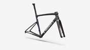 Specialized S-Works Tarmac SL9 Frameset - Gloss Carbon / Red To Blue Pearl / White - Front 3/4 View