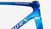 Specialized S-Works Tarmac SL9 Team Replica Frameset - Gloss Blue Onyx / Cobalt / Morning Mist - Detail View