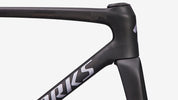 Specialized S-Works Tarmac SL9 Frameset - Rtp Raw Carbon / Gloss Amethyst Frost - Detail View