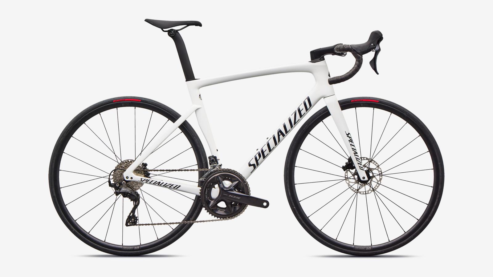 Specialized Tarmac SL7 Sport - Gloss White / Dark Navy Metallic - Studio Hero