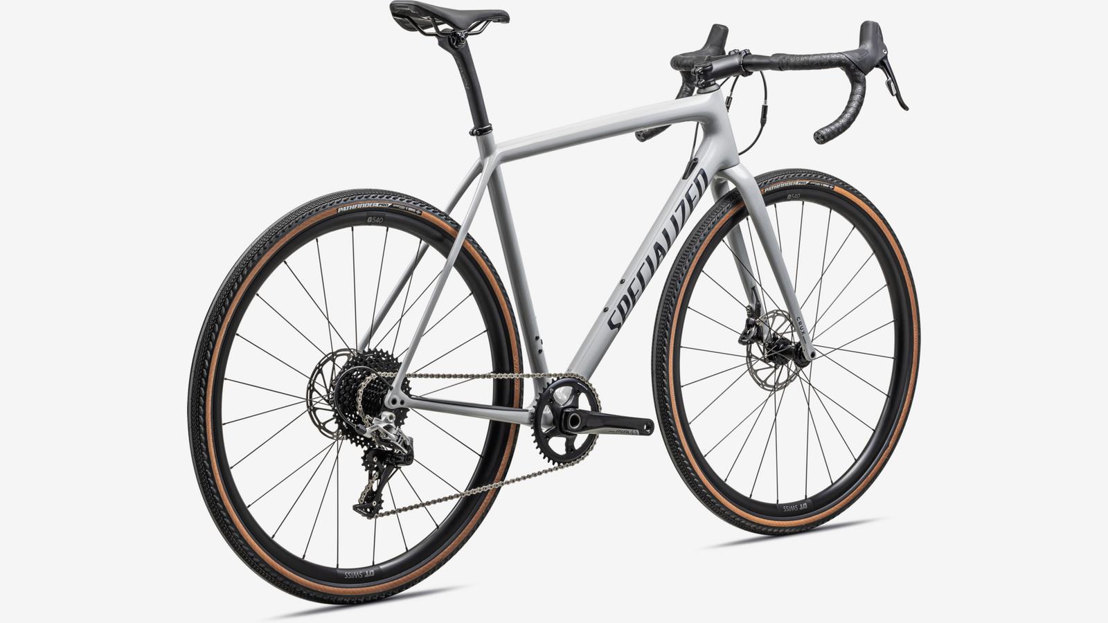 nukeproof gravel bikes Specialized Crux Comp, SATIN FOREST GREEN/METALLIC DEEP LAKE 56