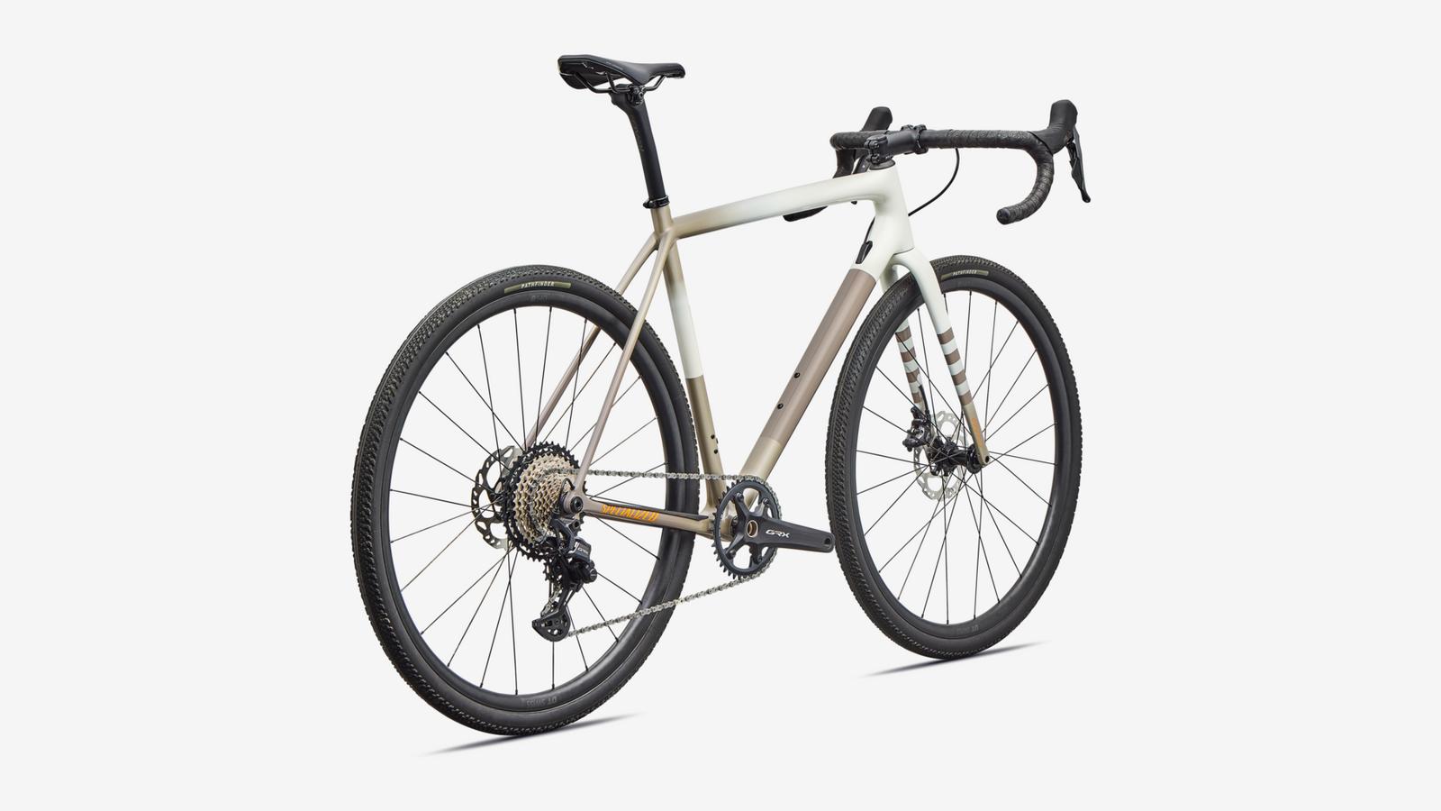 gravel bike cz Crux Comp 54 / Dune White/Sandstone Metallic/Desert Metallic/Orange Zest