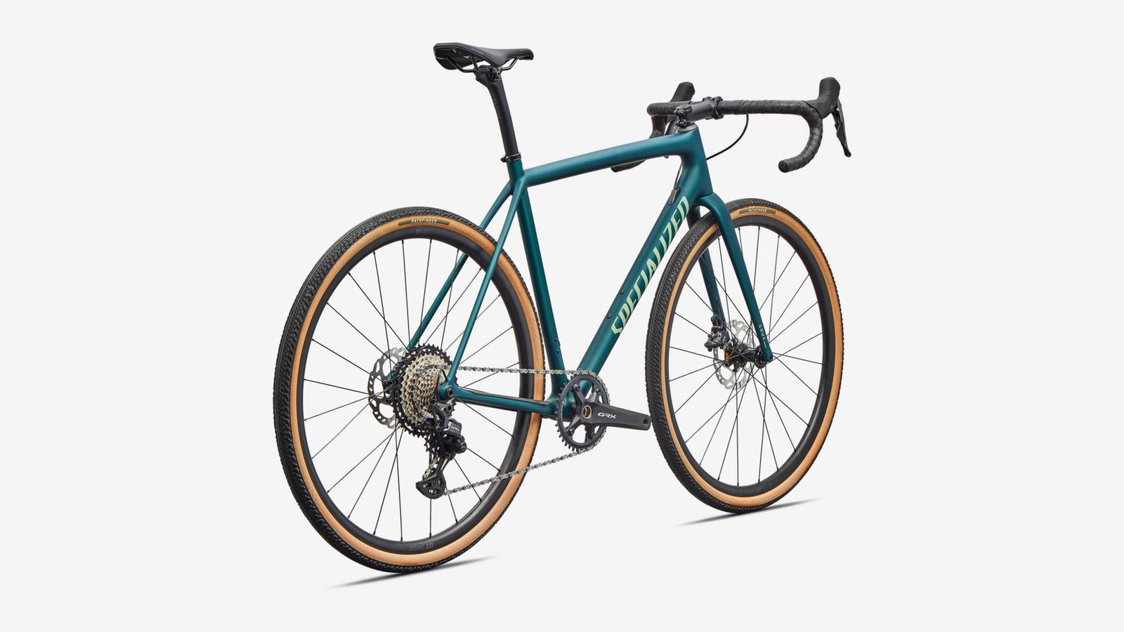 compel gravel bike Crux Comp 54 / Dune White/Sandstone Metallic/Desert Metallic/Orange Zest