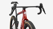 Specialized Crux 5 S-Level - Redwood Metallic / White - Head Tube Detail