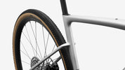 Specialized Crux 5 Expert - Shadow Silver / Obsidian Metallic - Seat Tube Junction Detail