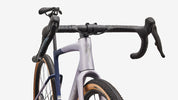 Specialized Crux 5 Comp - Amethyst Frost / Deep Marine / Shadow Silver - Head Tube Detail