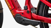 Specialized Turbo Vado 3 X 6.0 - Gloss Ruby Metallic / Gloss Gold Foil - Motor Detail
