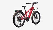 Specialized Turbo Vado 3 X 6.0 - Gloss Ruby Metallic / Gloss Gold Foil - Rear 3/4 View