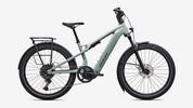 Specialized Turbo Vado 3 X 4.0 - Gloss Agave Grey / Oak Green Metallic / Brushed Chrome Decal - Studio Hero