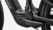 Specialized Turbo Vado 3 X 4.0 - Gloss Obsidian / Satin Silver Dust Frost - Motor Detail