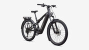 Specialized Turbo Vado 3 X 4.0 - Gloss Obsidian / Satin Silver Dust Frost - Front 3/4 View