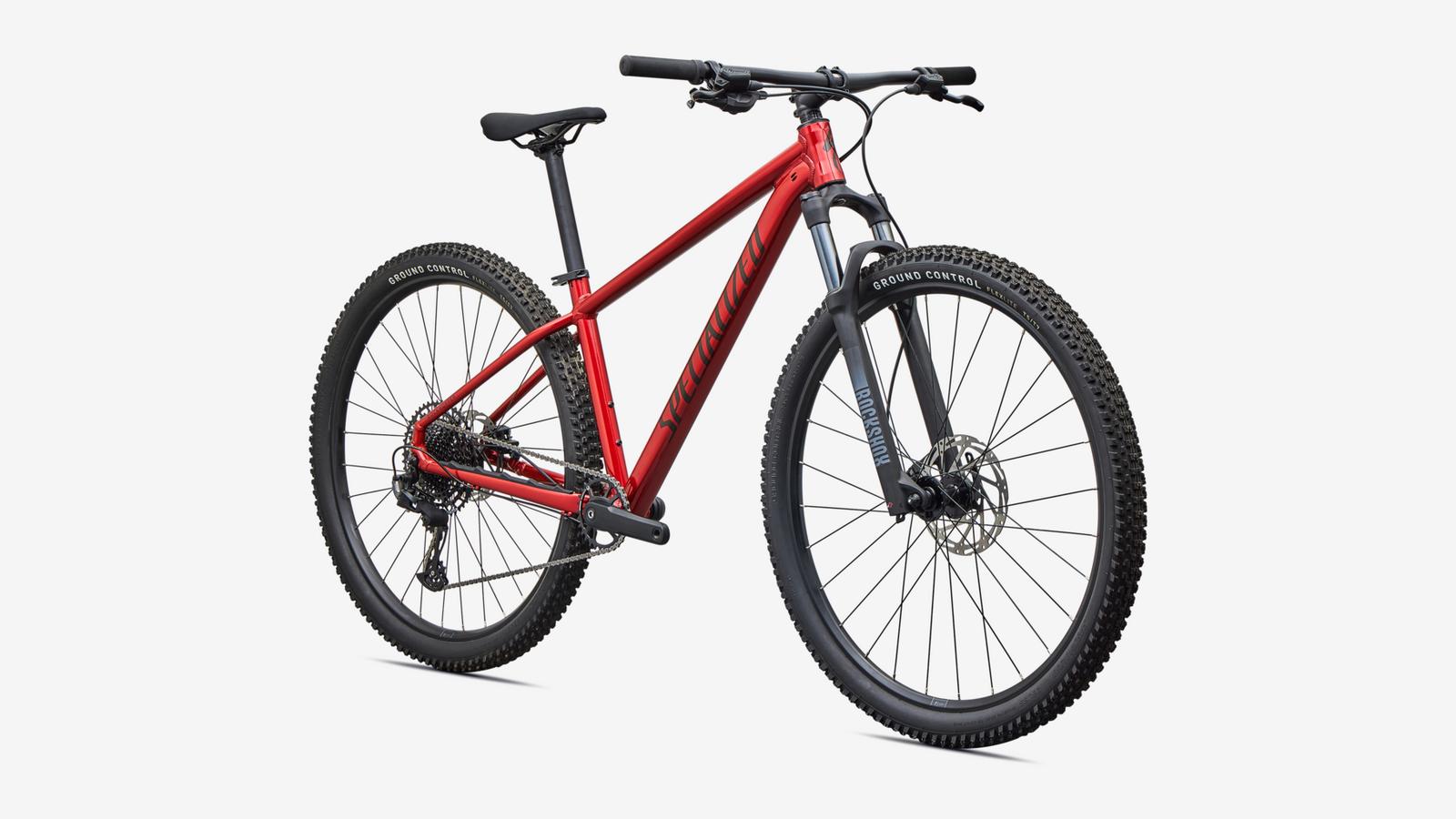 Specialized Rockhopper Comp - Gloss Cayenne Metallic / Stallion Metallic - Front 3/4 View