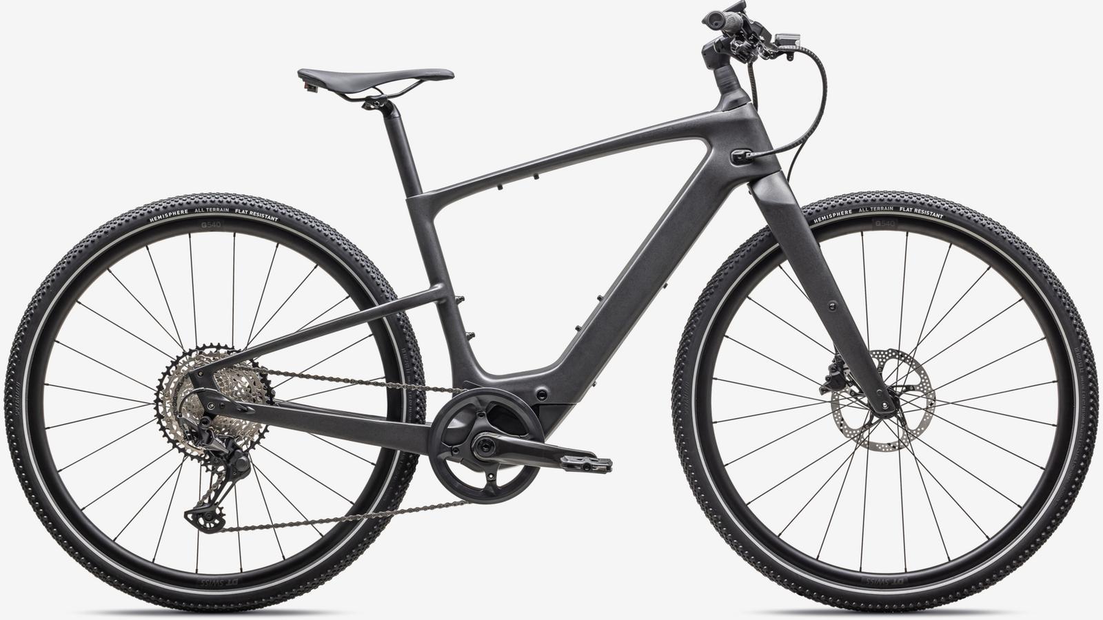 specialized fitnessbike carbon Specialized 2025 Vado SL 6.0 Carbon 2 Satin Black Micro Speckle / Obsidian Frost / M