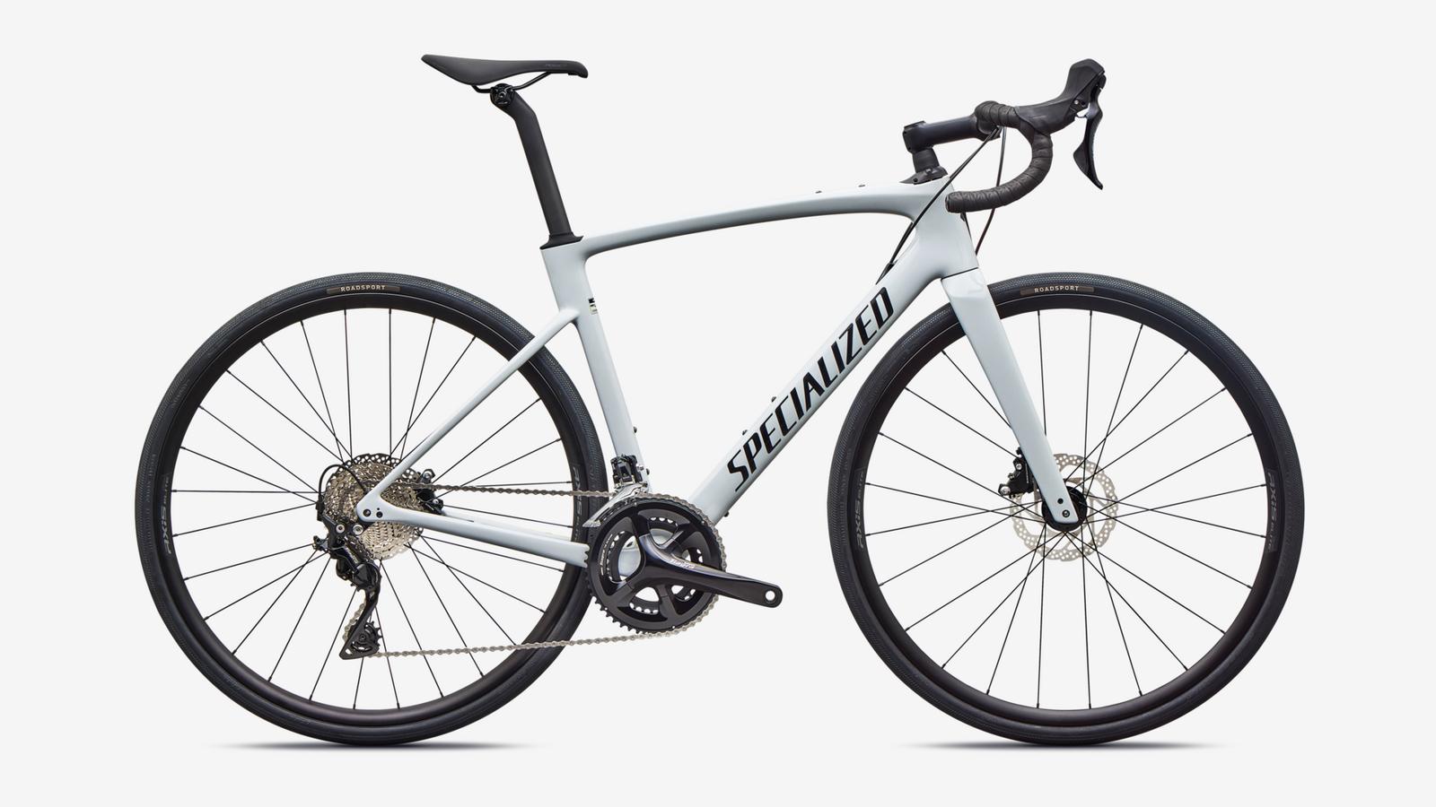 Specialized Roubaix SL8 - Gloss Dove Grey / Black - Studio Hero