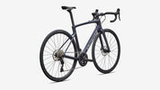 Specialized Roubaix SL8 - Satin Deep Marine Metallic / Shadow Silver - Rear 3/4 View