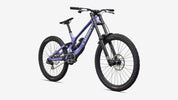 Specialized S-Works Demo 11 - Satin / Powder Indigo Tint / Black Tint Carbon / White - Front 3/4 View