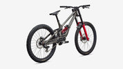 Specialized S-Works Demo 11 - Gloss Charcoal / Dolomite Metallic / White - Rear 3/4 View