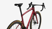 Specialized S-Works Tarmac SL9 - Gloss Ruby Metallic / White Silver Metallic - Cockpit View
