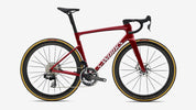 Specialized S-Works Tarmac SL9 - Gloss Ruby Metallic / White Silver Metallic - Studio Hero