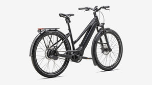 VADO 5.0 IGH STEP THROUGH UL CSTBLK/FLKSIL XL PEACHTREE-BIKES-BIKE-SHOP-NEAR-ME