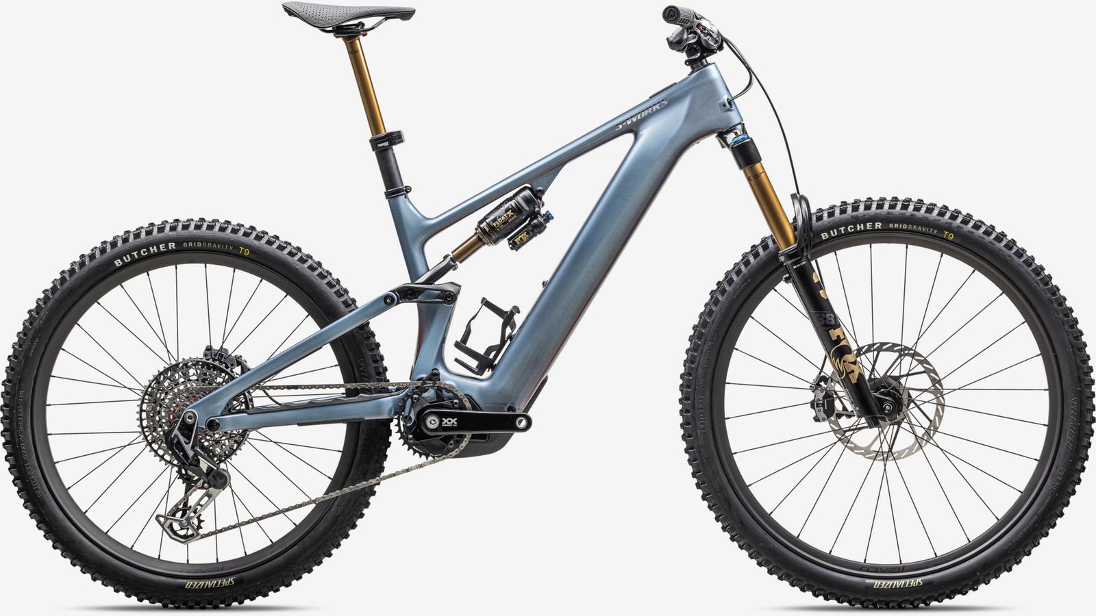 specialised electric gravel bike S-Works Turbo Levo 4 Gloss Glacial Metallic / Red Pearl / Black Pearl / S5