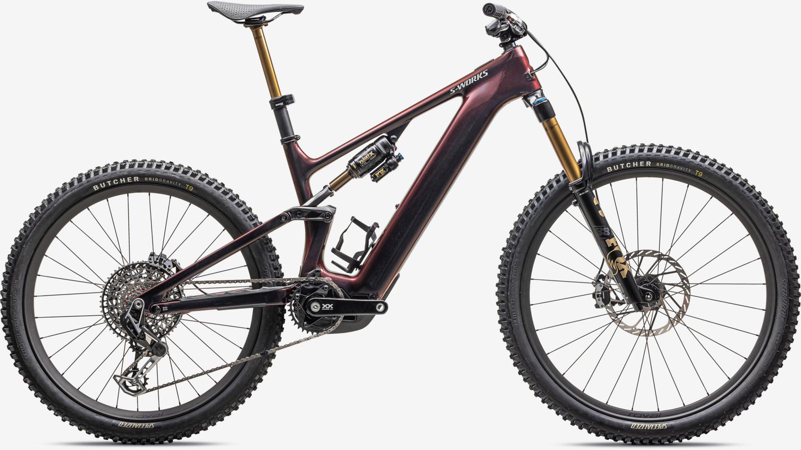 elektrofahrrad specialized S-Works Turbo Levo 4 Gloss Red Pearl / Black / Metallic White Silver / S4