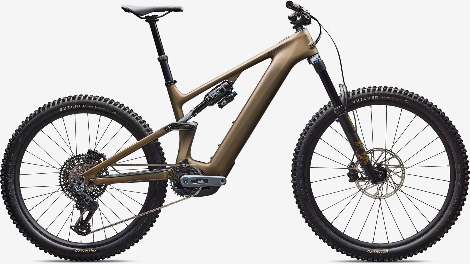 elektrische mountainbike 45 km/h specialized Turbo Levo 4 Expert S4 / Satin Burnt Gold Metallic / Doppio