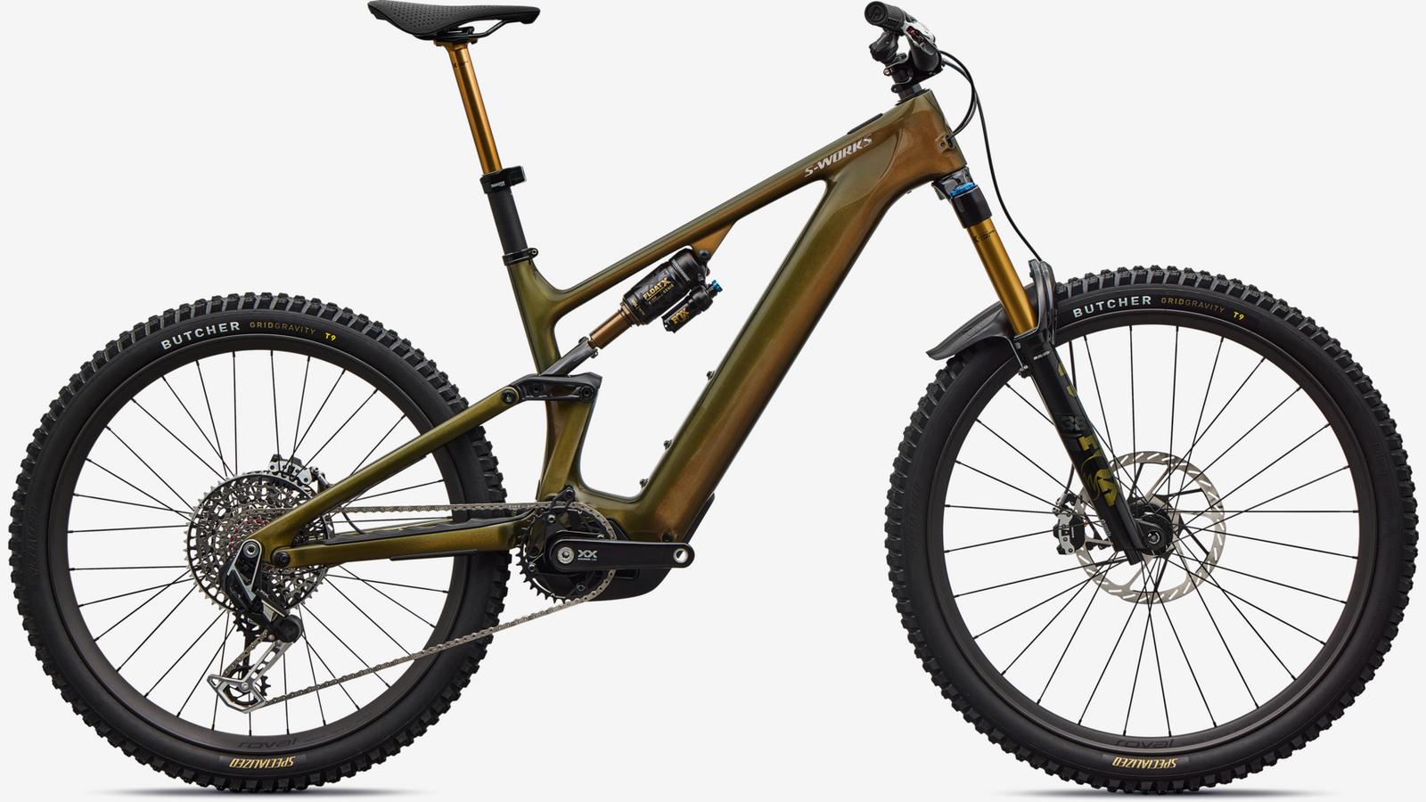 S-Works Turbo Levo 4 Gloss Red Pearl / Black / Metallic White Silver / S4