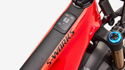 Specialized S-Works Levo 4 X - Fiery Red / Black - Battery & Display Detail