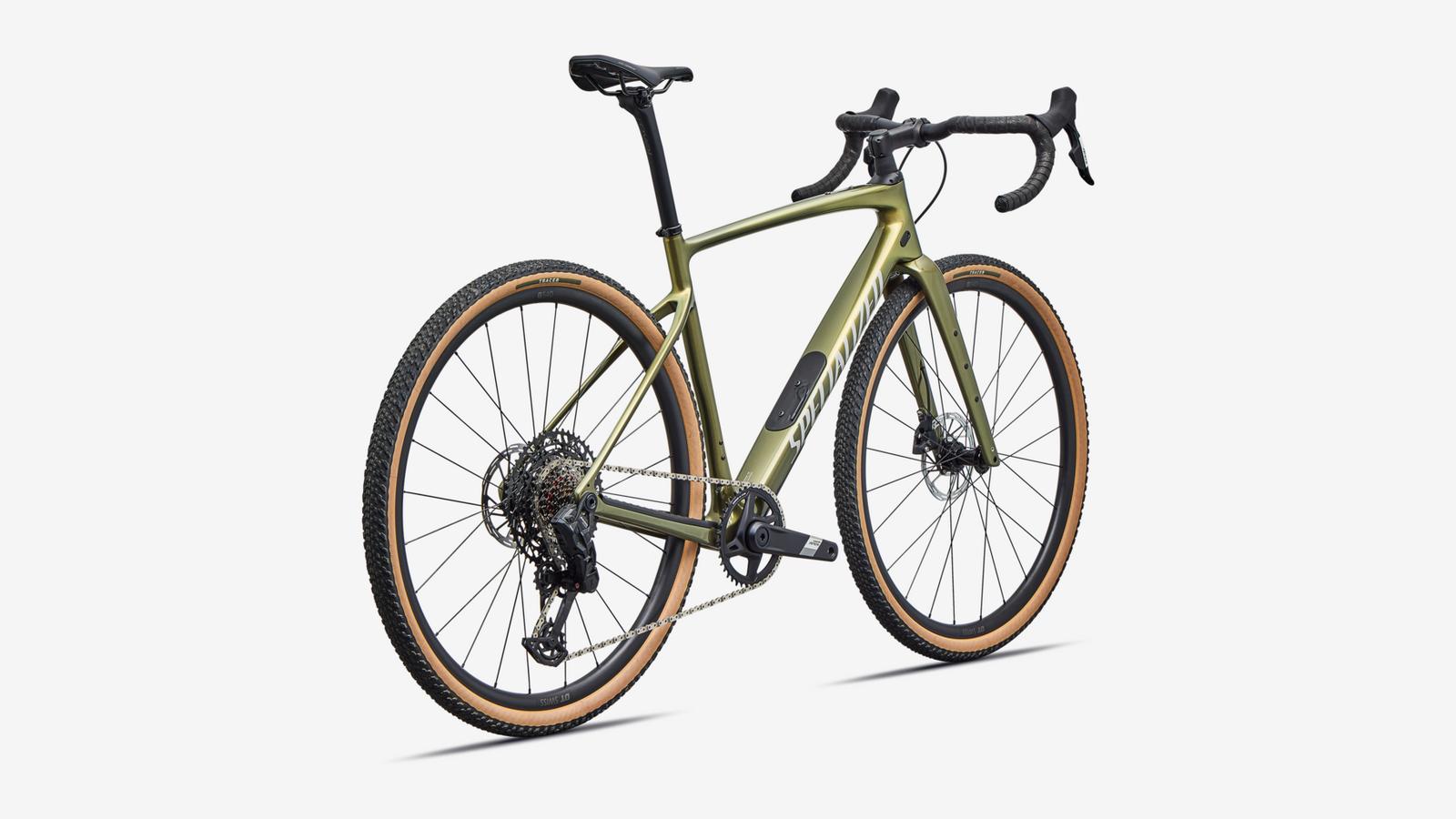 Diverge 4 Comp Carbon - Laurel Green Metallic