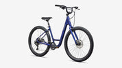 Specialized Roll 3.0 Low Entry - Gloss Majesty Blue / Dolomite Metallic - Front 3/4 View