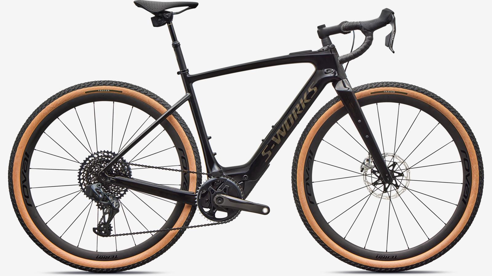 specialized e gravel bike S-Works Turbo Creo 2 52 / Gloss Carbon/Chrome